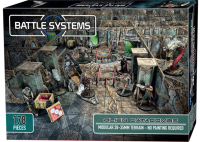 Battle Systems Terrain: Sci-Fi - Alien Catacombs