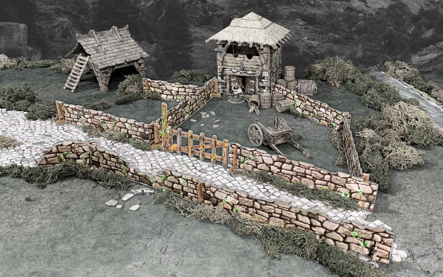 Battle Systems Terrain: Fantasy - Stone Walls