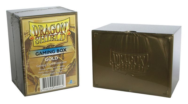 Gaming Deck Box - Gold (Dragon Shield)