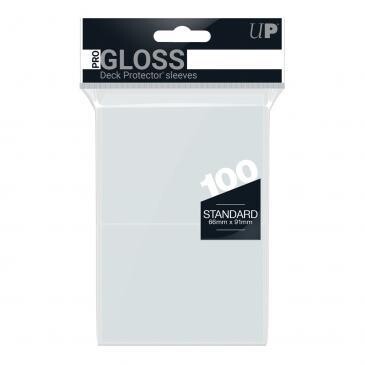 Ultra-Pro Deck Protector Card Sleeves, Standard Size (66mm x 91mm), Clear, 100/pk