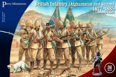 British Infantry (Afghanistan and Sudan) 1877 - 1885