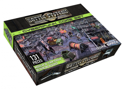 Battle Systems Terrain: Sci-Fi - Cyberpunk Core Set