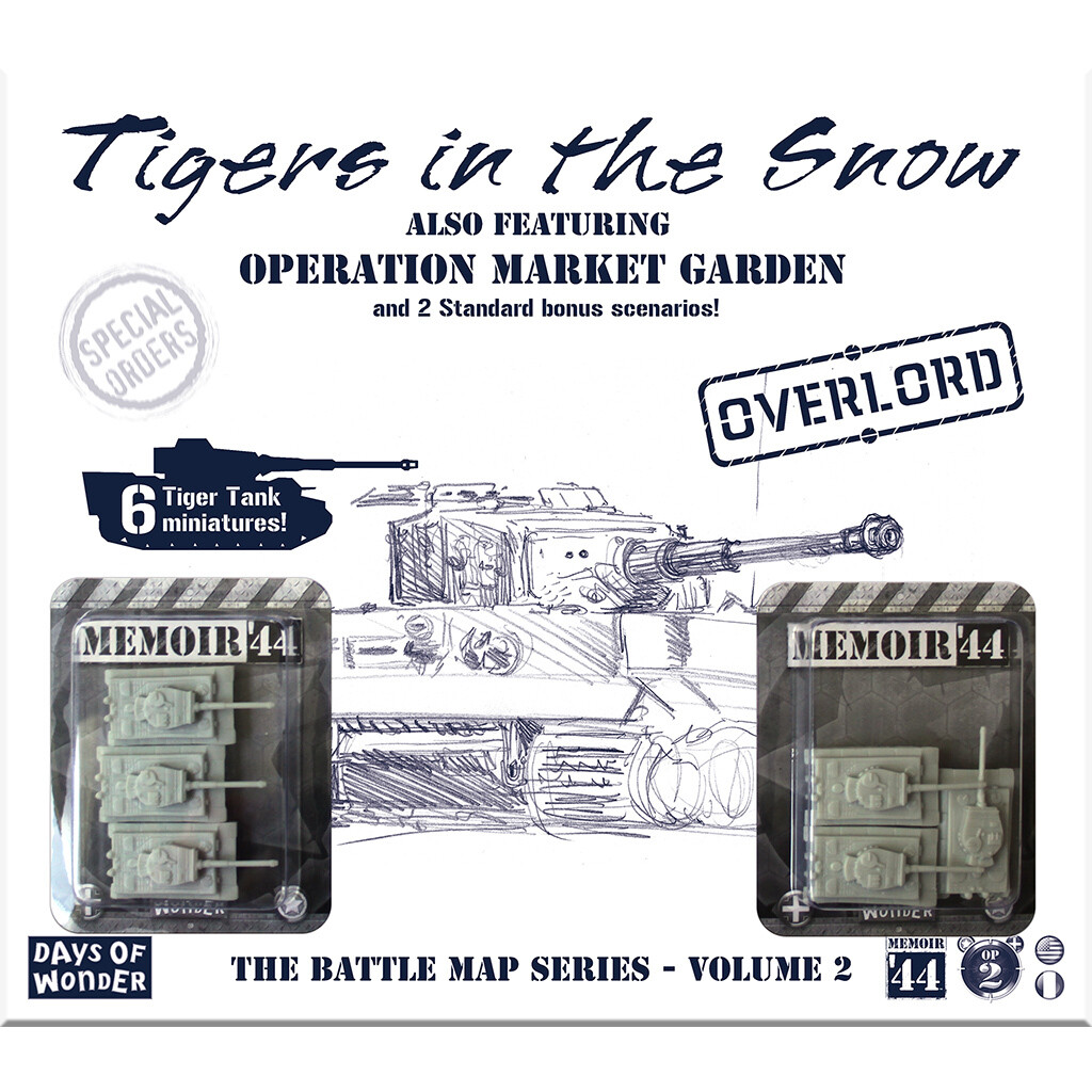 Memoir '44 Battle Map Series Volume 2 - Tigers in the Snow