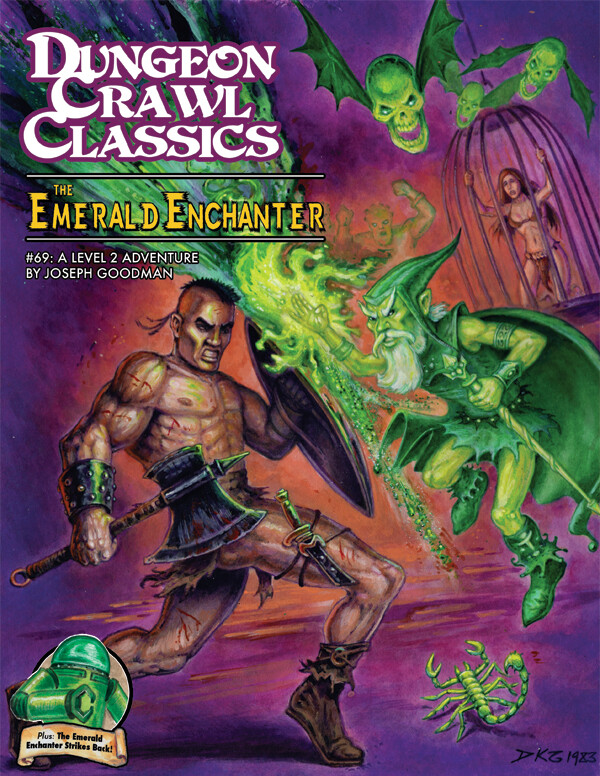 Dungeon Crawl Classics RPG Adventure #69 (L2) - The Emerald Enchanter