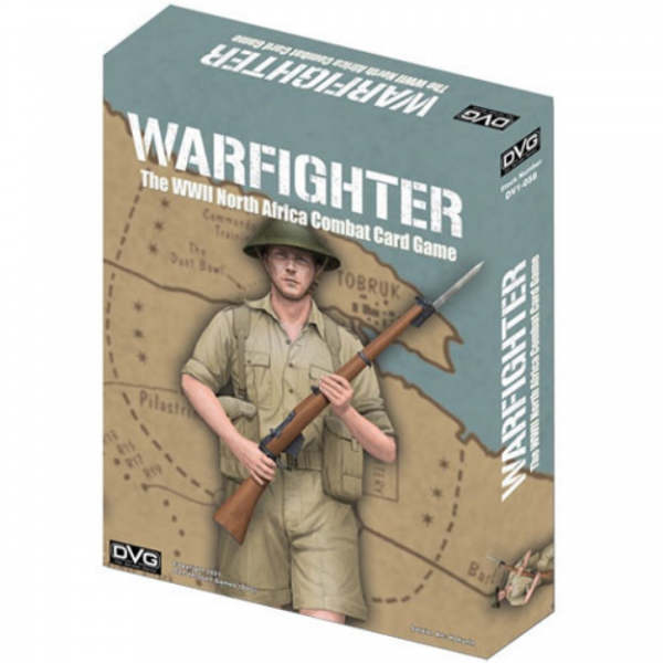 Warfighter: The WWII North Africa Combat Card Game (DING/DENT-Very Light)