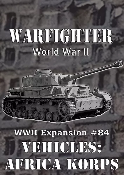Warfighter - World War II, North Africa: Expansion #84 - Vehicles, Afrika Korps