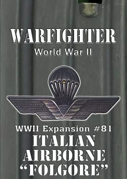 Warfighter - World War II, Mediterranean: Expansion #81 - Italian Airborne "Folgore"