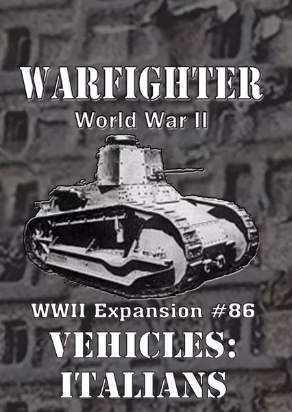 Warfighter - World War II, North Africa: Expansion #86 - Vehicles, Italians
