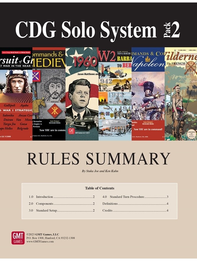 CDG Solo System#2