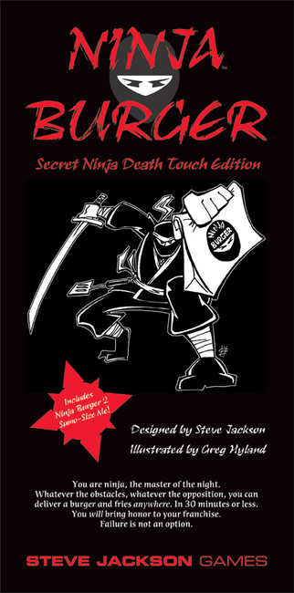 Ninja Burger: Secret Ninja Death Touch Edition (DING/DENT-Heavy)