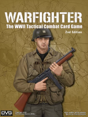 Warfighter: The WWII Europe Tactical Combat Card Game (2nd Edition) (DING/DENT-Medium)