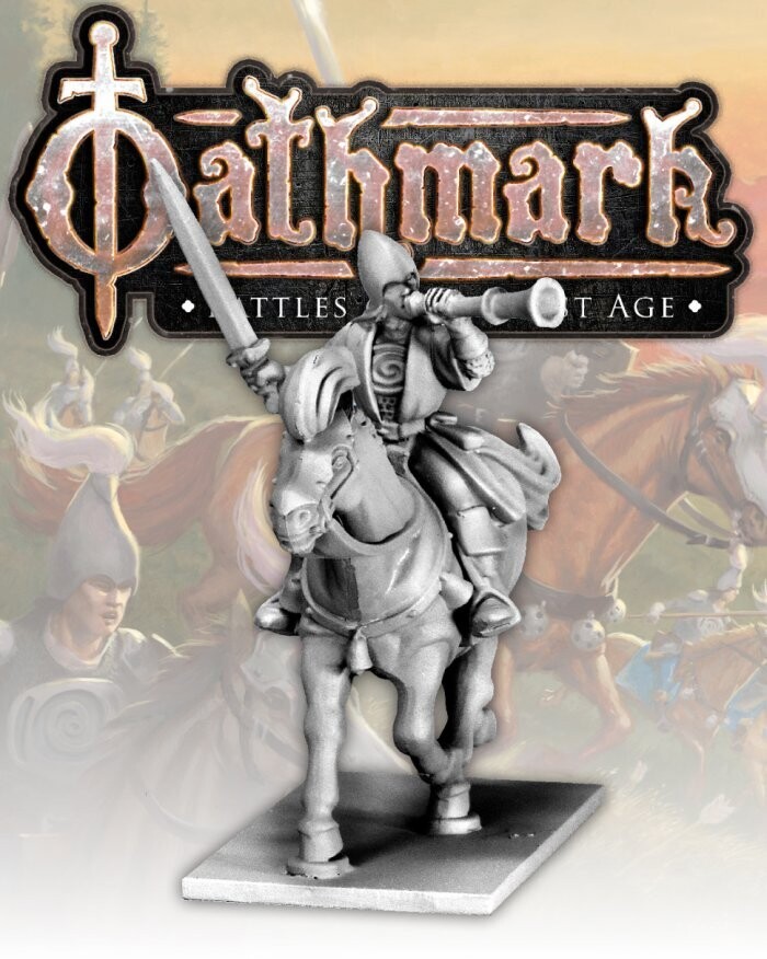 Oathmark: Elf Mounted Musician