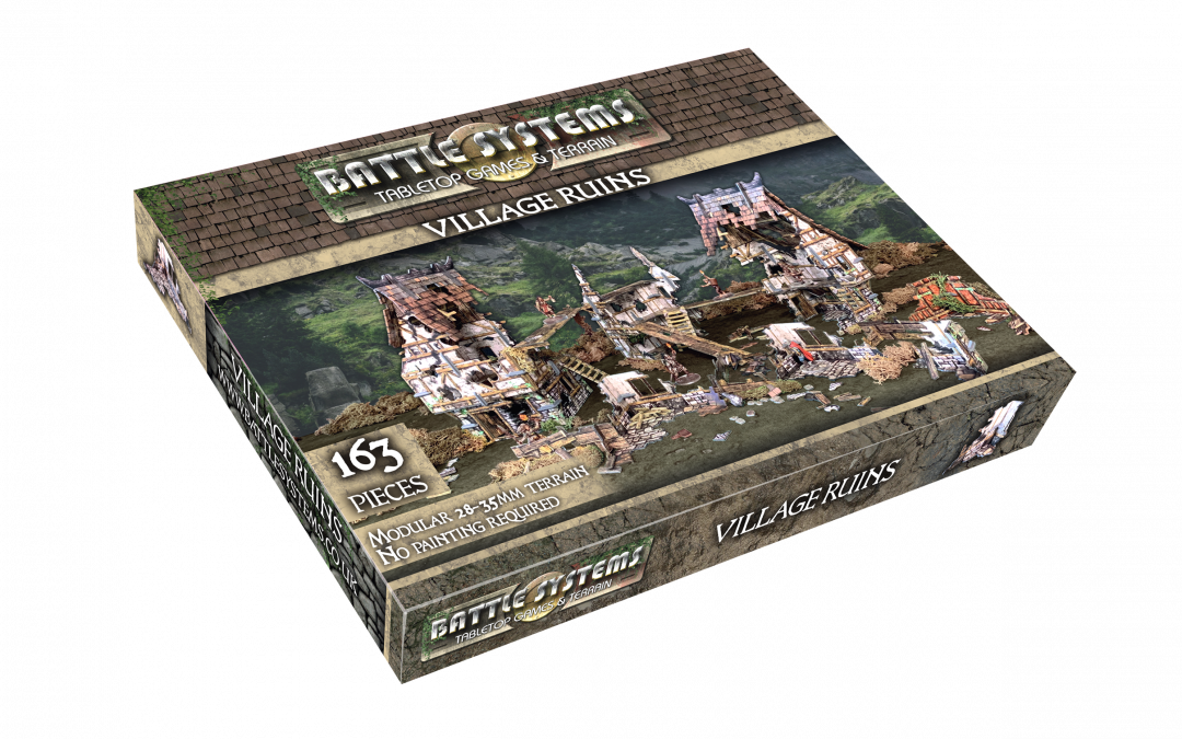 Battle Systems Terrain: Fantasy - Village Ruins