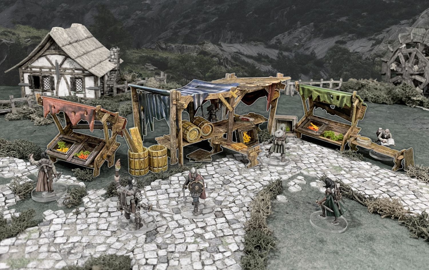 Battle Systems Terrain: Fantasy - Marketplace