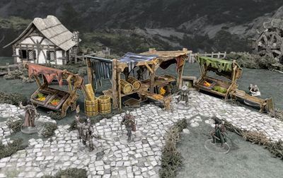 Battle Systems Terrain: Fantasy - Marketplace