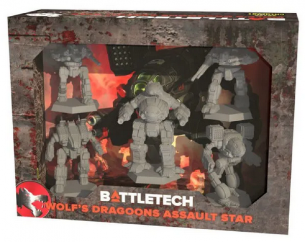 Battletech Force Pack: Wolf&#39;s Dragoons Assault Star