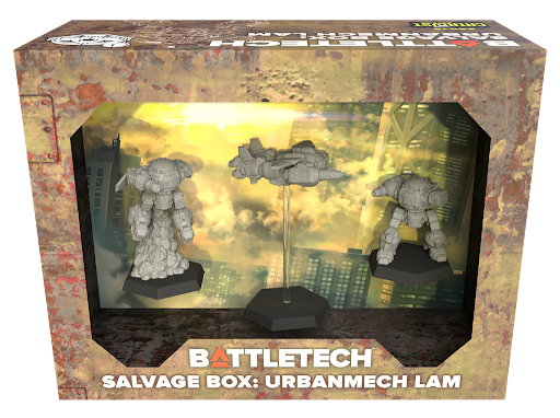 Battletech Salvage Box: Urban Mech LAM