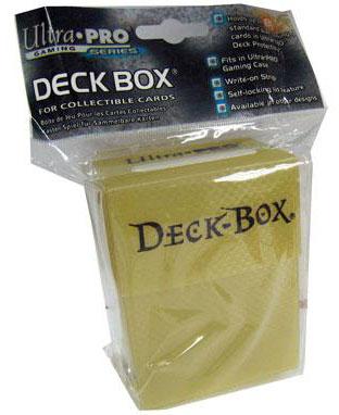 Ultra-Pro Deck Box Textured Gold