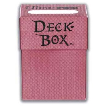 Ultra-Pro Deck Box Textured Cranberry