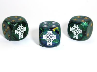 Chessex Dice: Celtic Cross (Single d6)