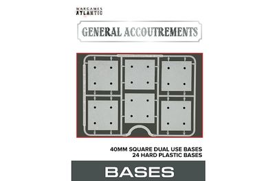 General Accoutrements: Bases - 40mm Dual Use