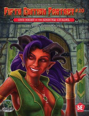 Fifth Edition Fantasy: Adventure Module #20 - One Night In The Sinister Citadel