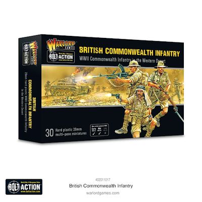 Bolt Action: British Commonwealth Infantry