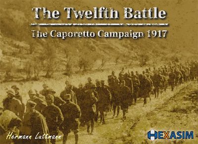 The Twelfth Battle: The Caporetto Campaign 1917 (Solitaire)
