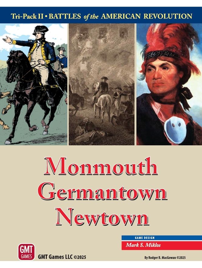 Battles of the American Revolution Tri-Pack: Monmouth, Germantown, and Newtown