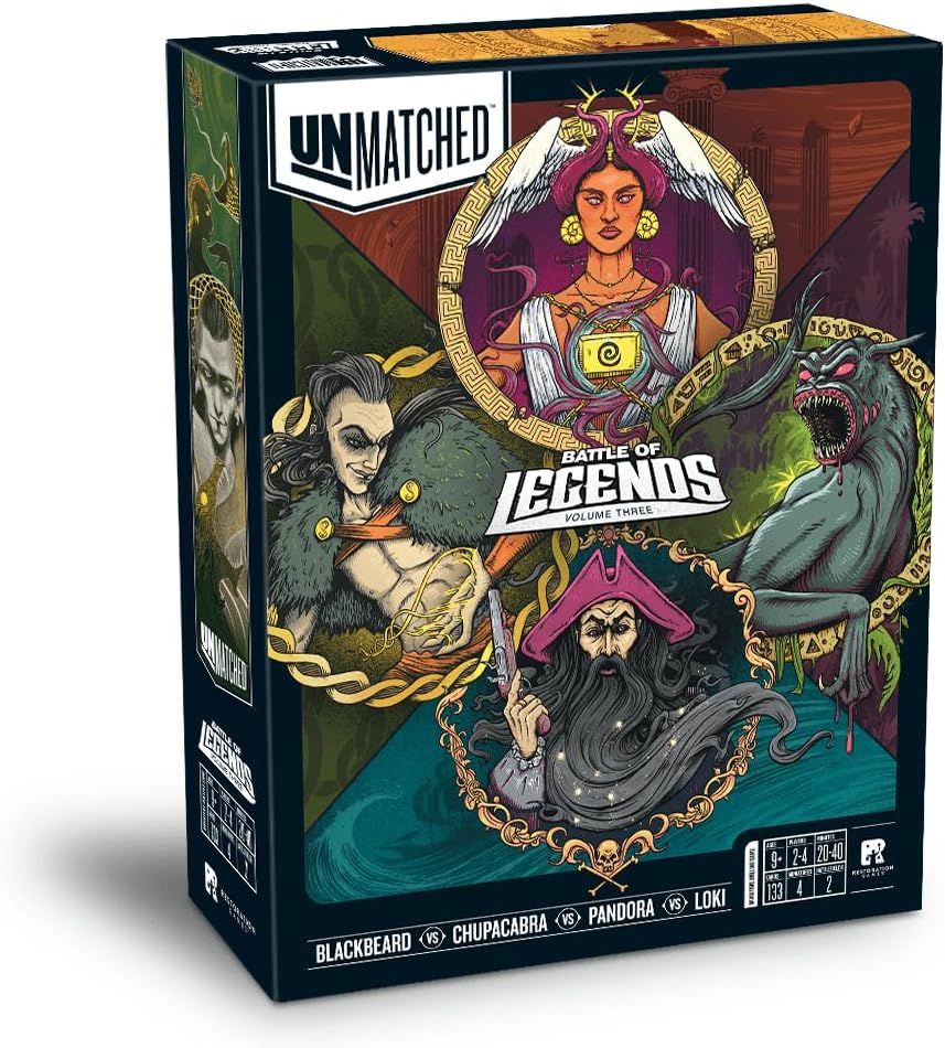 Unmatched: Battle of Legends, Volume Three