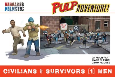 Pulp Adventure: Civilians &amp; Survivors (1): Men