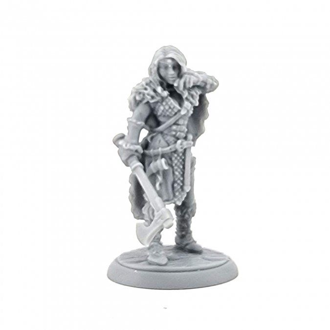 Bones USA Dungeon Dwellers: Maeve Greysky, Female Barbarian