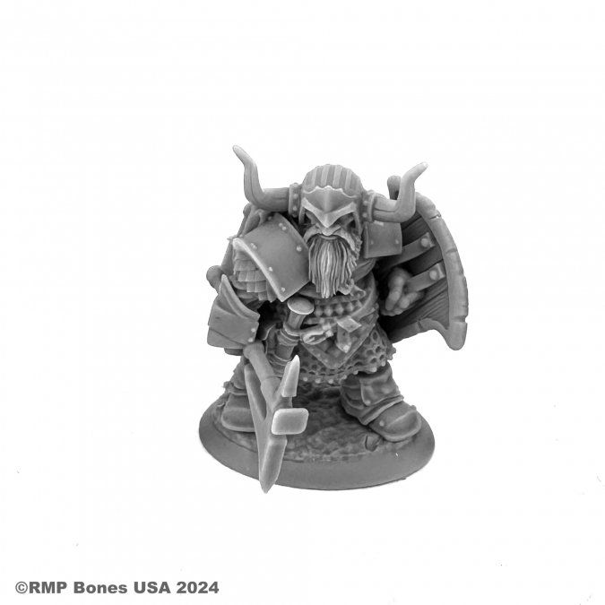 Bones USA Dungeon Dwellers: Dromn Ironsworn, Dwarf Warrior