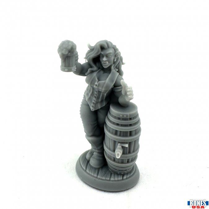 Bones USA Reaper Legends: Anya, Half Orc Arm-Wrestler