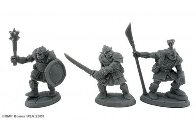 Bones USA Dungeon Dwellers: Scarneck Hobgoblins (3)