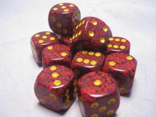 16mm d6 - Mercury Speckled