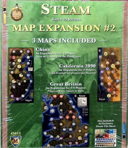 Steam: Map Expansion #2 (China, Great Britain, and California 2090)