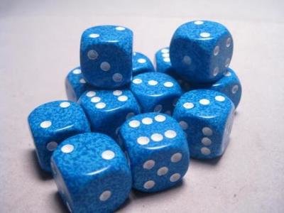 16mm d6 - Water Speckled
