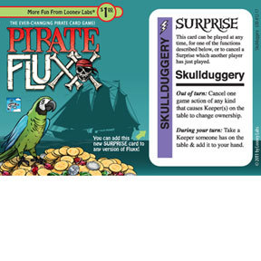 Pirate Fluxx: Skullduggery Promo Card