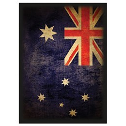 Max Protection Shuffle-Tech Image Card Sleeves (Standard; 50/pk): Australia Flag