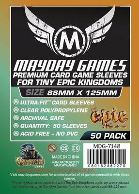 "Tiny Epic Kingdoms" Premium Card Sleeves - (50/pack) 88 X 125 MM