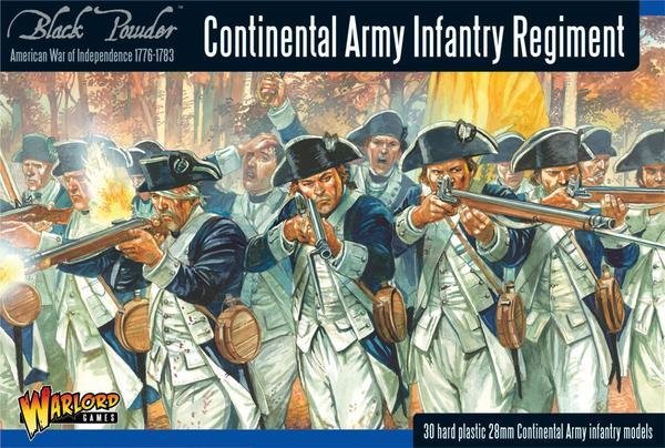 Black Powder: American War of Independence - Continental Army Infantry Regiment