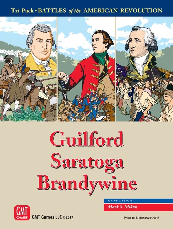 Battles of the American Revolution Tri-Pack: Guilford, Saratoga, and Brandywine