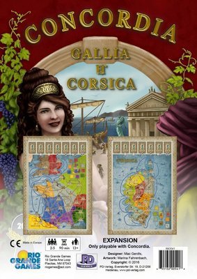 Concordia Expansion Maps: Gallia &amp; Corsica