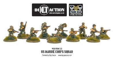 Bolt Action: US Marines Squad
