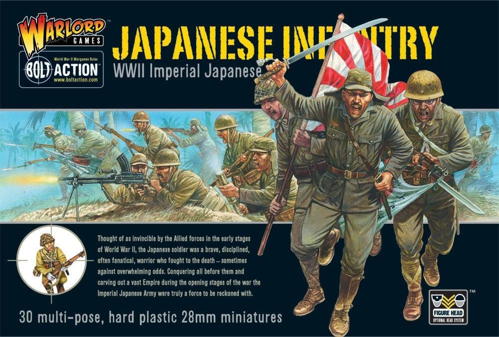 Bolt Action: Imperial Japanese Infantry (30 plastic figures)