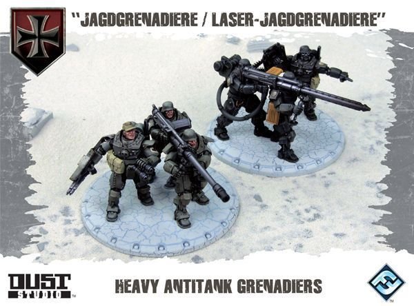 Dust Tactics: Heavy Antitank Grenadiers "Jagdgrenadiere / Laser-Jagdgrenadiere"