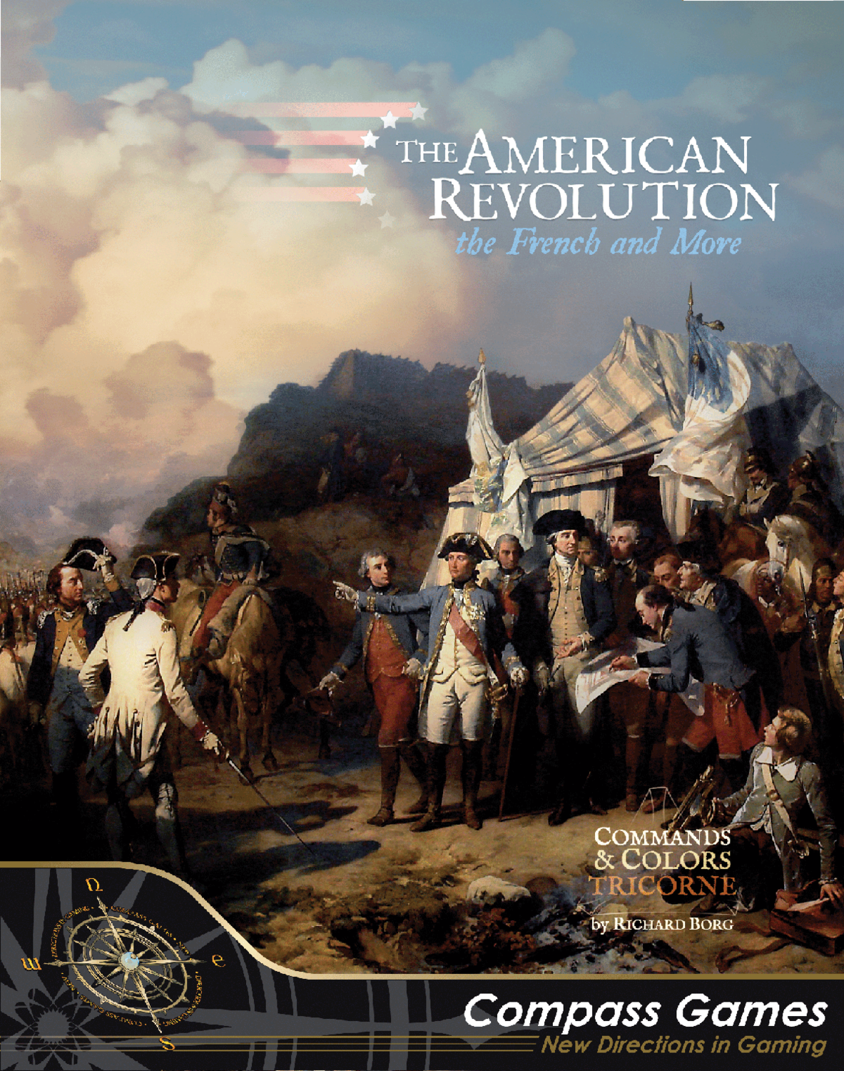 Commands &amp; Colors: Tricorne Expansion – The American Revolution War Expansion Kit 1 – The French &amp; More!