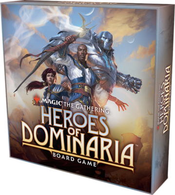 Magic The Gathering: Heroes of Dominaria Board Game, Standard Edition
