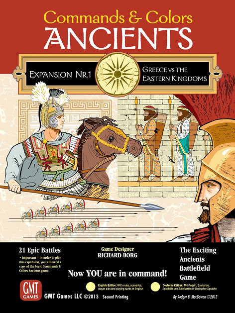 Commands & Colors: Ancients Expansion Pack 1 - Greece & Eastern Kingdoms, 3rd Printing